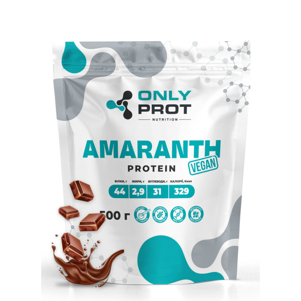 Амарантовий протеїн Onlyprot 500 г шоколад