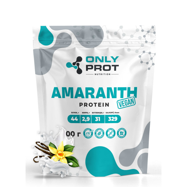Амарантовий протеїн Onlyprot 500 г ваніль
