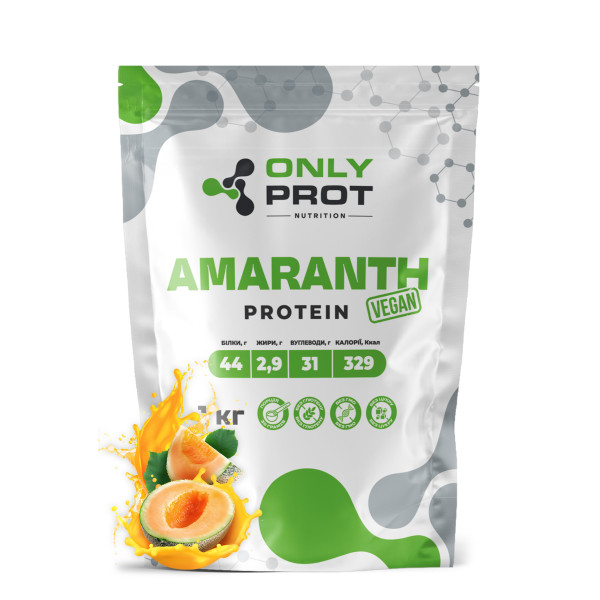 Амарантовий протеїн Onlyprot 1 кг диня