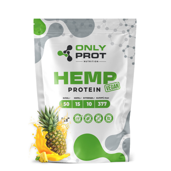 Конопляний протеїн Onlyprot 1 кг ананас