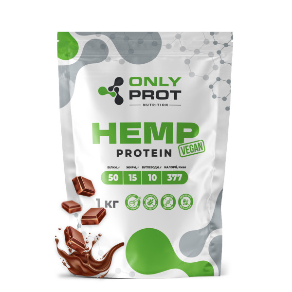 Конопляний протеїн Onlyprot 1 кг шоколад