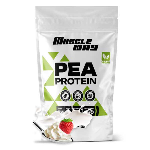 Гороховий протеїн MuscleWay 500 г крем-вершки