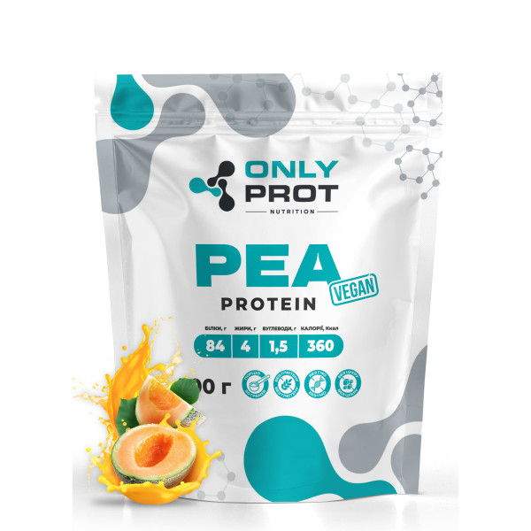 Гороховий протеїн Onlyprot 500 г диня