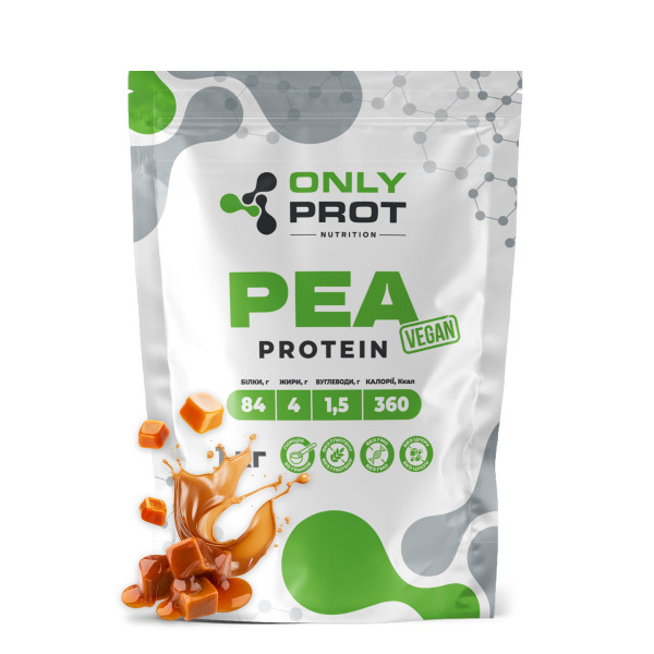 Гороховий протеїн Onlyprot 1 кг карамель