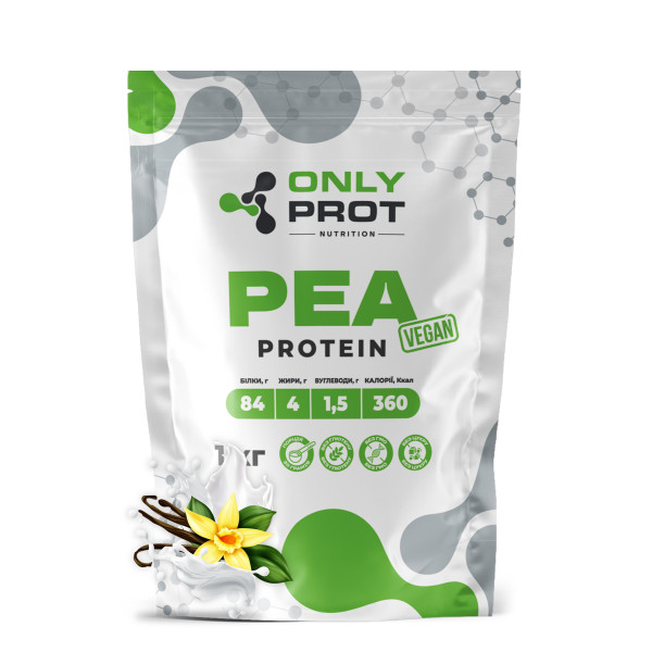 Гороховий протеїн Onlyprot 1 кг ваніль