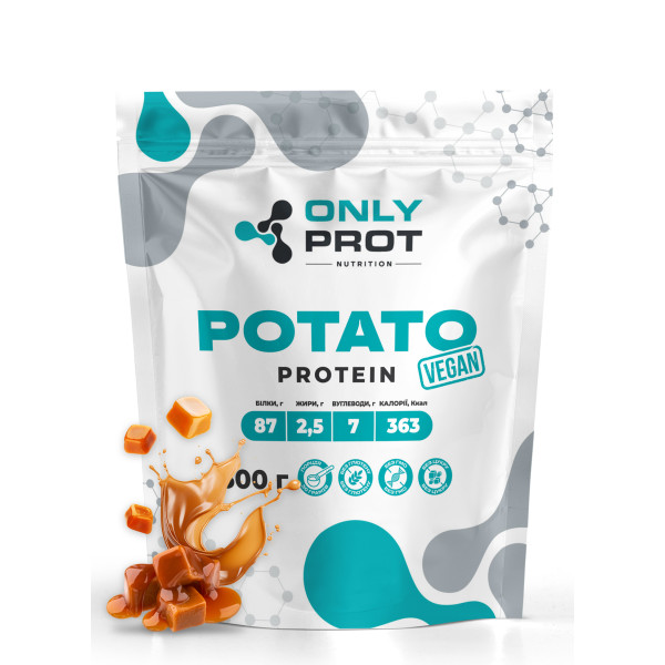 Картопляний протеїн Onlyprot 500 г карамель