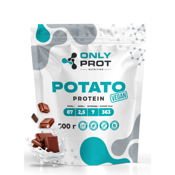 Картопляний протеїн Onlyprot 500 г молочний шоколад