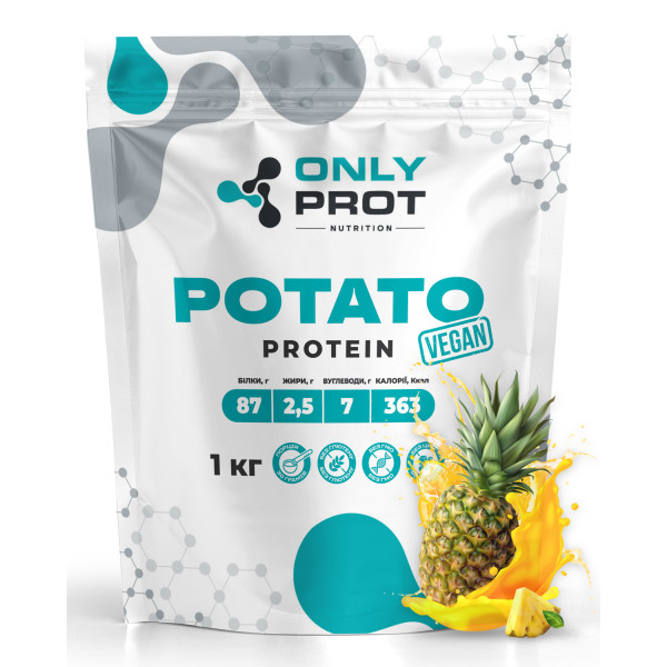 Картопляний протеїн Onlyprot 1 кг ананас