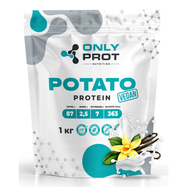 Картопляний протеїн Onlyprot 1 кг ваніль