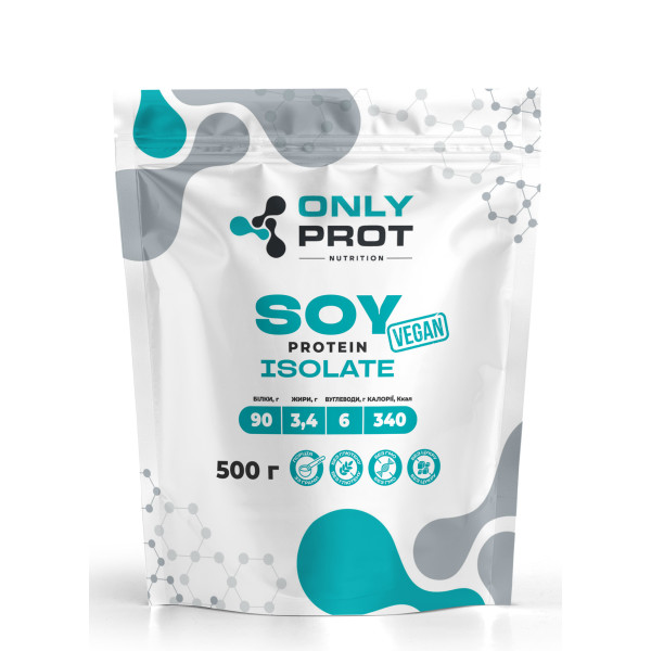 Соєвий протеїн Onlyprot 500 г без смаку