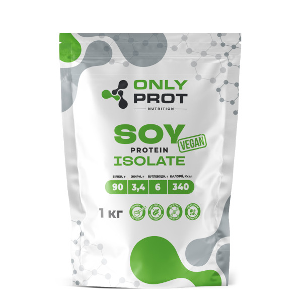 Соєвий протеїн Onlyprot 1 кг без смаку
